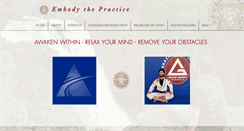 Desktop Screenshot of embodythepractice.com